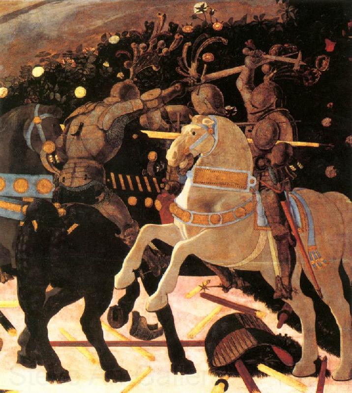 UCCELLO, Paolo Niccol da Tolentino Leads the Florentine Troops (detail) ou Norge oil painting art